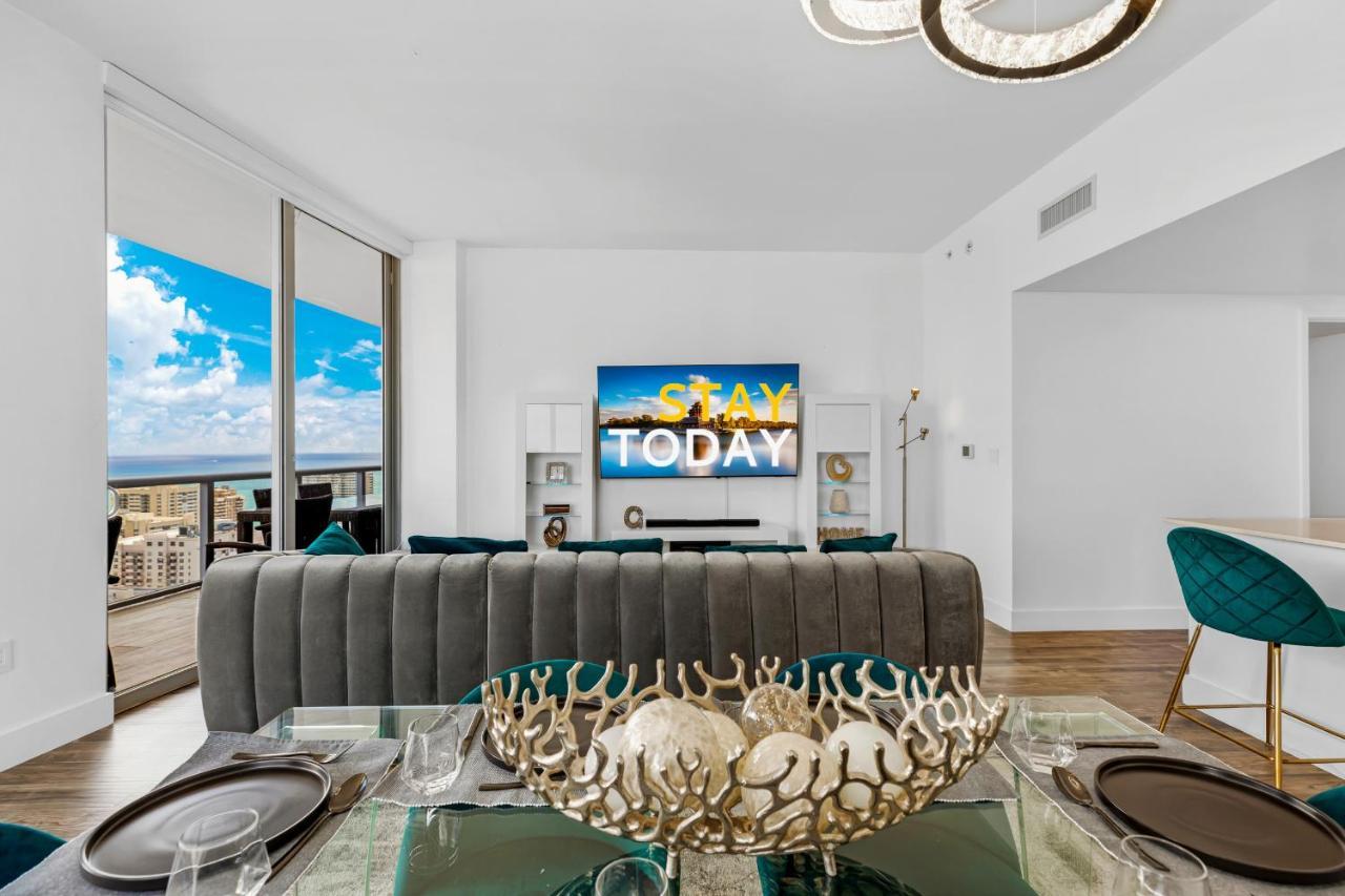 Beachwalk Resort - Penthouse In The Sky 3Bdr And 3Ba Luxury Condo Direct Ocean View Hallandale Beach Exteriör bild