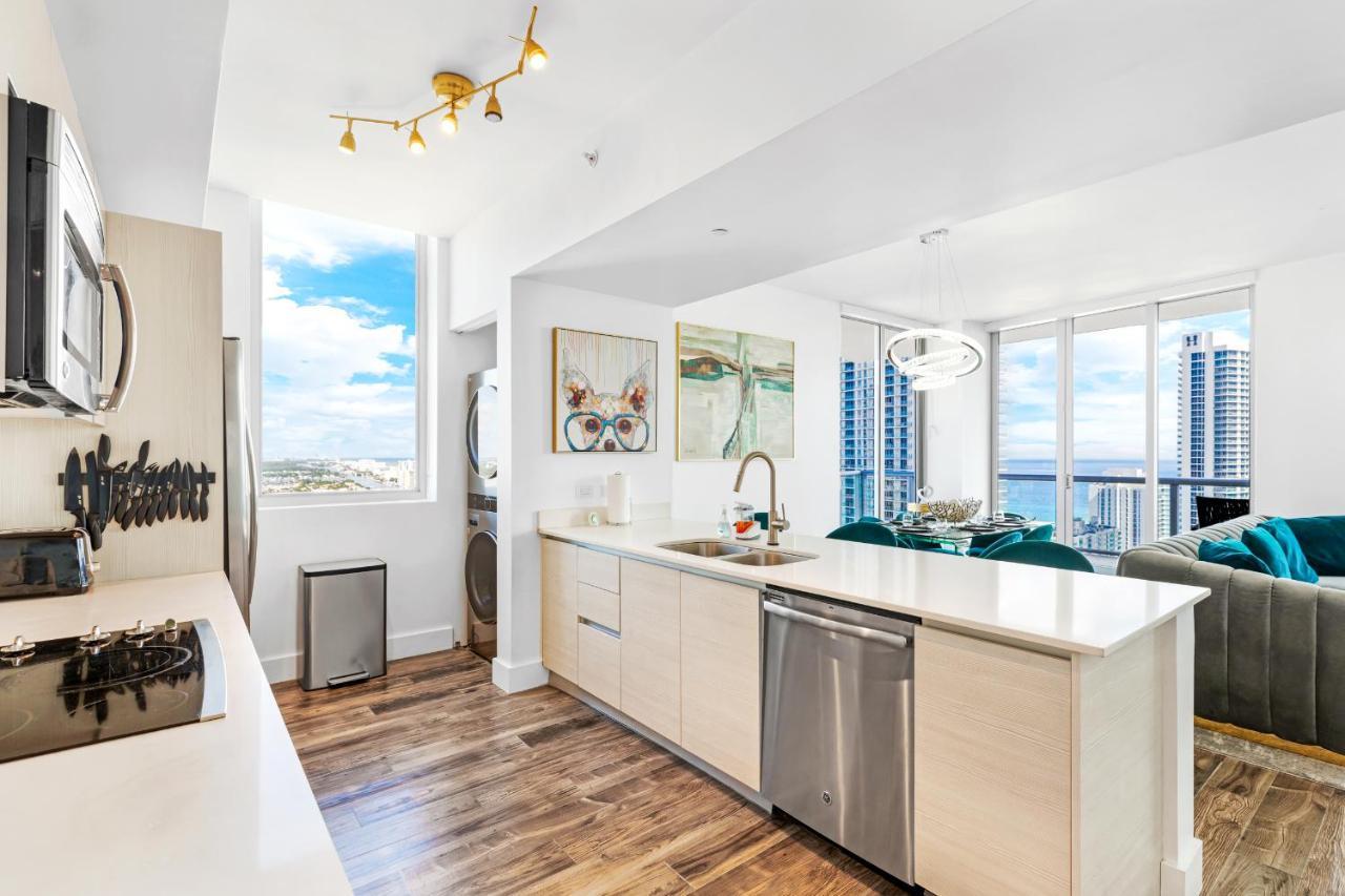 Beachwalk Resort - Penthouse In The Sky 3Bdr And 3Ba Luxury Condo Direct Ocean View Hallandale Beach Exteriör bild